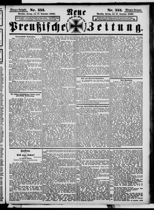 Neue preußische Zeitung vom 26.11.1897