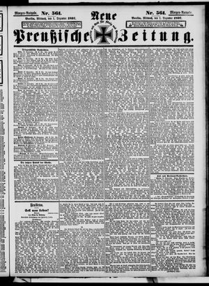 Neue preußische Zeitung vom 01.12.1897