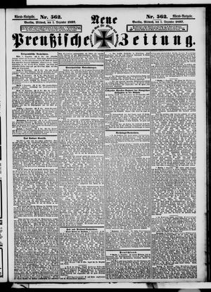 Neue preußische Zeitung vom 01.12.1897