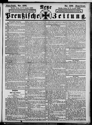 Neue preußische Zeitung vom 10.12.1897