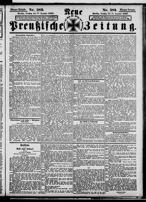 Neue preußische Zeitung vom 14.12.1897