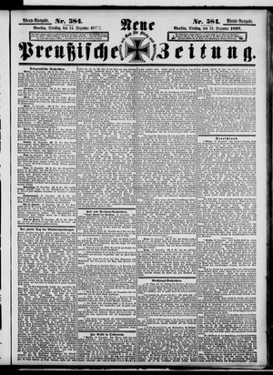 Neue preußische Zeitung vom 14.12.1897