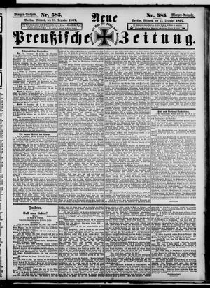 Neue preußische Zeitung vom 15.12.1897