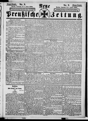 Neue preußische Zeitung vom 06.01.1898
