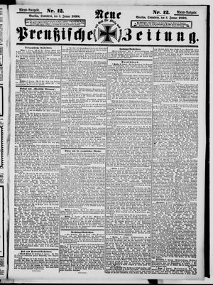 Neue preußische Zeitung vom 08.01.1898