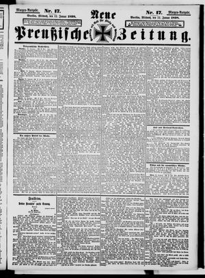 Neue preußische Zeitung vom 12.01.1898