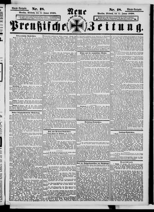 Neue preußische Zeitung vom 12.01.1898