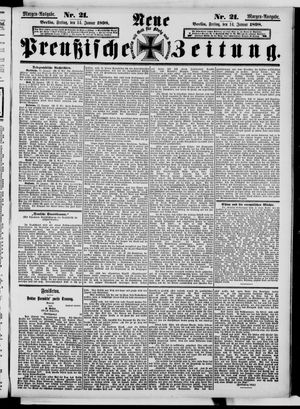 Neue preußische Zeitung vom 14.01.1898