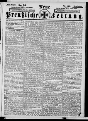 Neue preußische Zeitung vom 19.01.1898