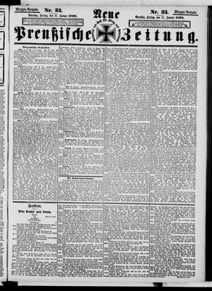 Neue preußische Zeitung vom 21.01.1898