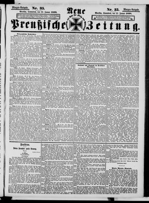 Neue preußische Zeitung vom 22.01.1898