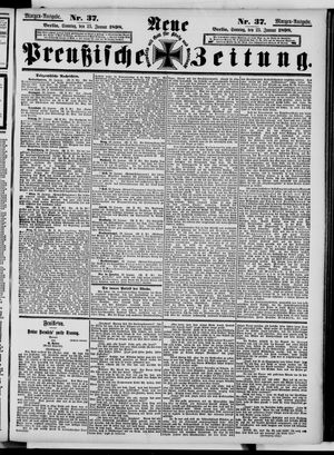 Neue preußische Zeitung vom 23.01.1898