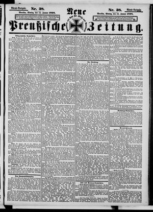 Neue preußische Zeitung vom 24.01.1898