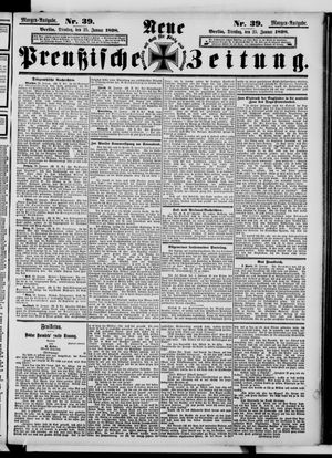 Neue preußische Zeitung vom 25.01.1898