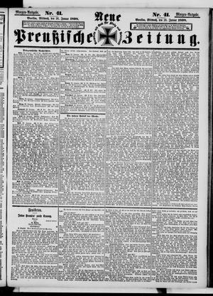 Neue preußische Zeitung vom 26.01.1898
