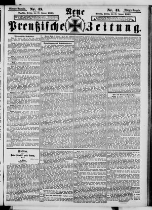 Neue preußische Zeitung vom 28.01.1898