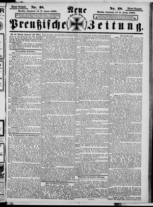 Neue preußische Zeitung vom 29.01.1898