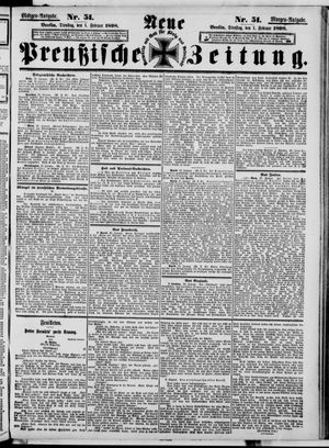 Neue preußische Zeitung vom 01.02.1898