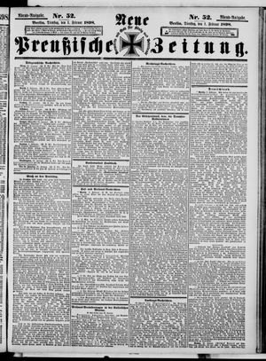 Neue preußische Zeitung vom 01.02.1898