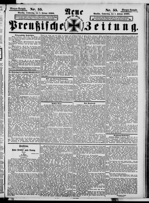 Neue preußische Zeitung vom 03.02.1898