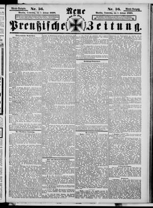 Neue preußische Zeitung vom 03.02.1898