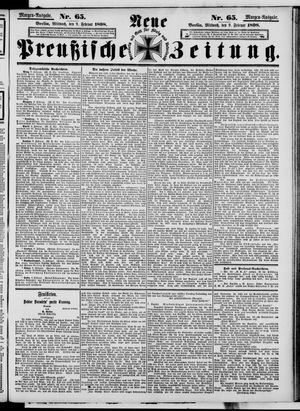 Neue preußische Zeitung vom 09.02.1898
