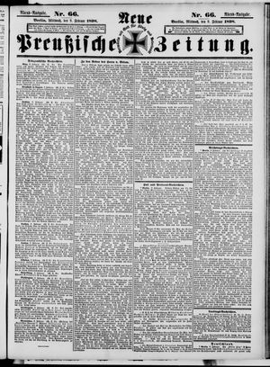 Neue preußische Zeitung vom 09.02.1898