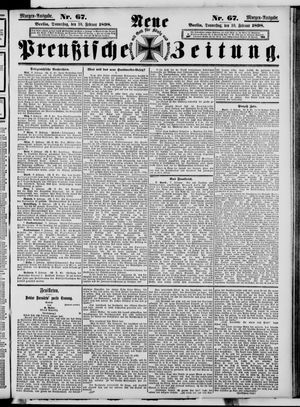 Neue preußische Zeitung vom 10.02.1898