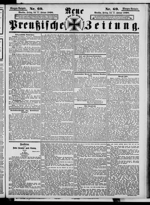 Neue preußische Zeitung vom 11.02.1898