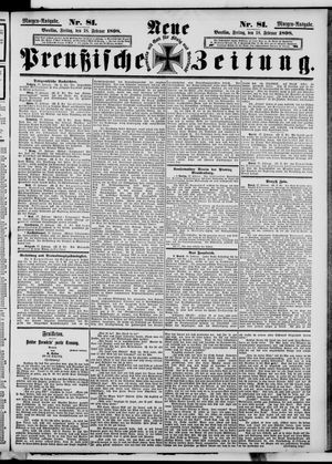 Neue preußische Zeitung vom 18.02.1898