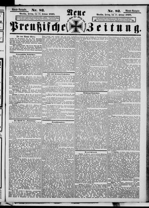 Neue preußische Zeitung vom 18.02.1898