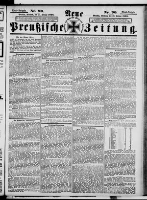 Neue preußische Zeitung vom 23.02.1898