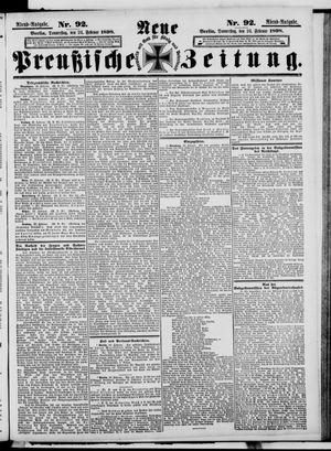 Neue preußische Zeitung vom 24.02.1898