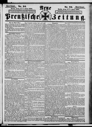 Neue preußische Zeitung vom 25.02.1898