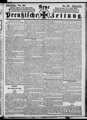 Neue preußische Zeitung vom 26.02.1898