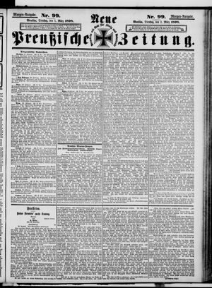 Neue preußische Zeitung vom 01.03.1898