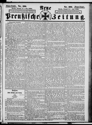 Neue preußische Zeitung vom 02.03.1898