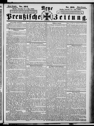 Neue preußische Zeitung vom 03.03.1898