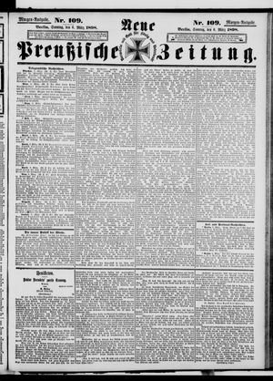 Neue preußische Zeitung vom 06.03.1898