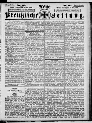 Neue preußische Zeitung vom 10.03.1898