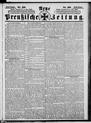 Neue preußische Zeitung vom 10.03.1898