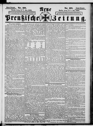 Neue preußische Zeitung vom 11.03.1898