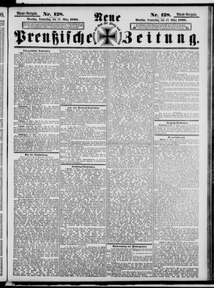 Neue preußische Zeitung vom 17.03.1898