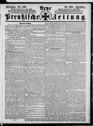 Neue preußische Zeitung vom 29.03.1898