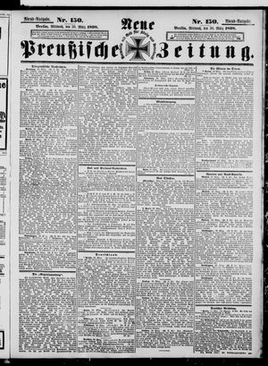 Neue preußische Zeitung vom 30.03.1898