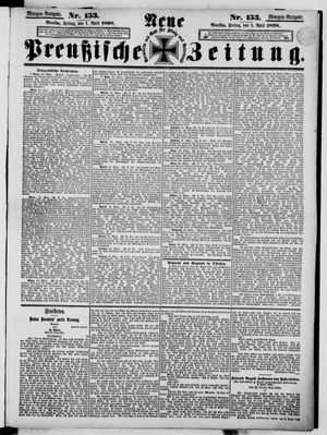 Neue preußische Zeitung on Apr 1, 1898