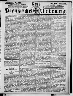Neue preußische Zeitung vom 02.04.1898