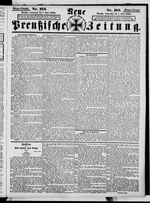 Neue preußische Zeitung vom 07.04.1898