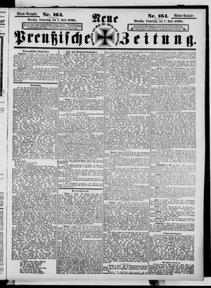 Neue preußische Zeitung vom 07.04.1898