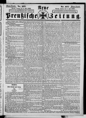 Neue preußische Zeitung vom 10.04.1898